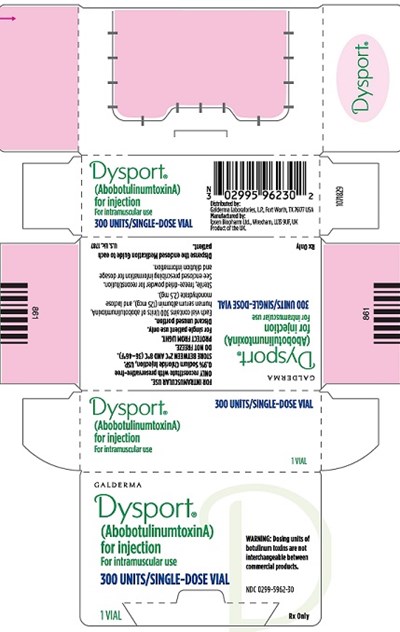Dysport   Galderma   Trade   Revised Carton